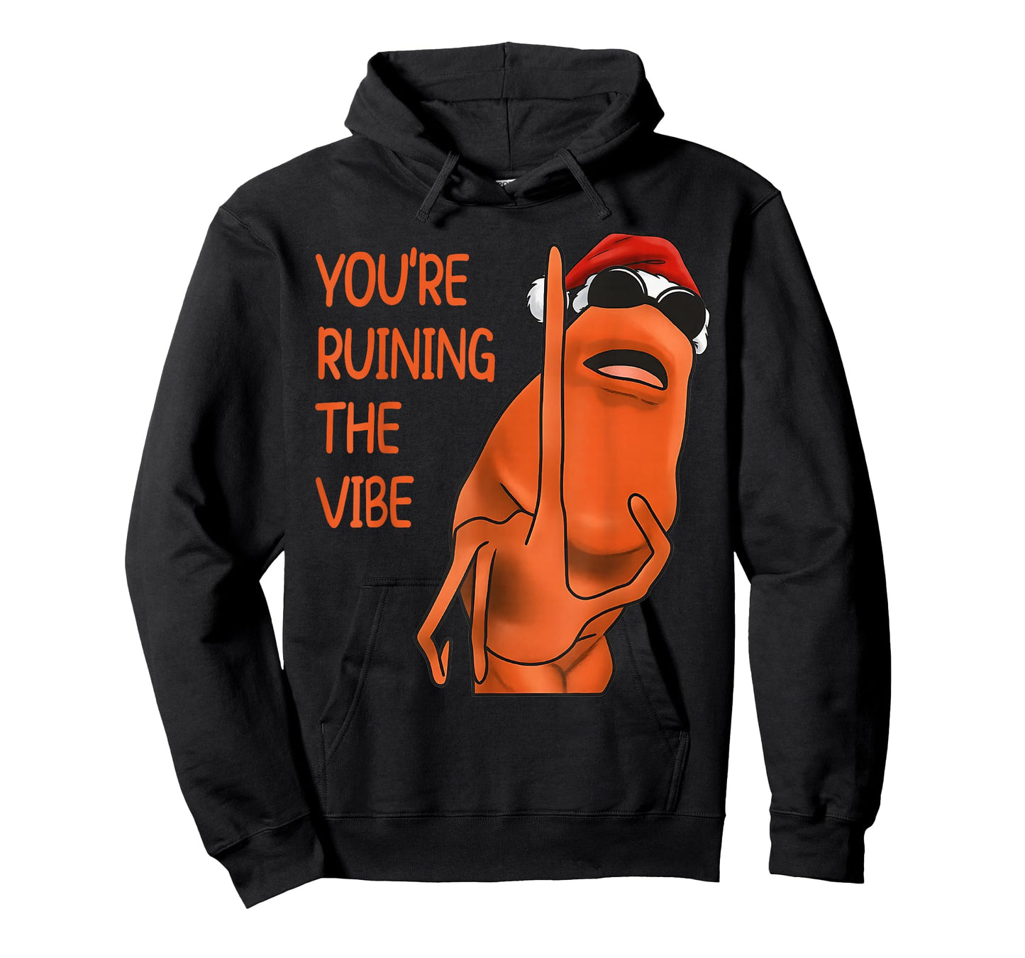 You're Ruining The Vibe Marcus The Worm Christmas T-Shirt
