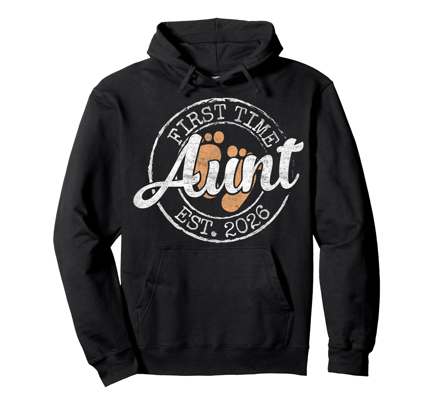 First Time Aunt Est 2026 Stamp Soon Promoted to Auntie T-Shirt