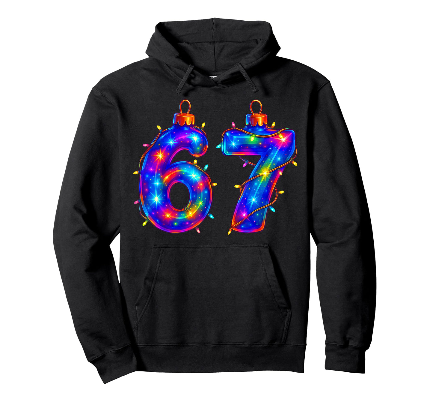 67 Christmas Ornament Meme Ice Drip Holiday Pajama 6 7 T-Shirt