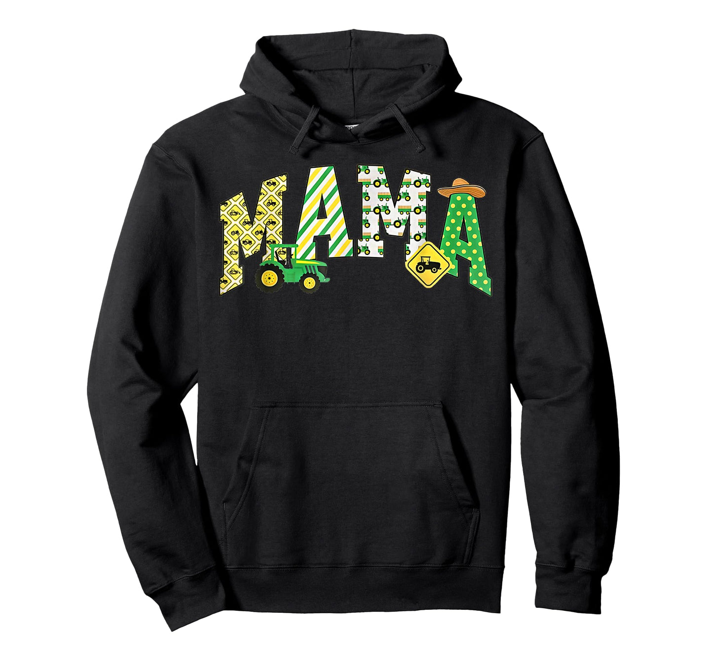Mama of The Birthday Boy Tractors Farm Trucks Family Party T-Shirt