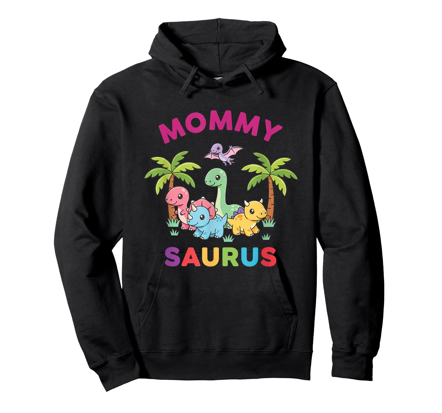 Mythical & Prehistoric Mommy Saurus Dinosaur Mom Family T-Shirt