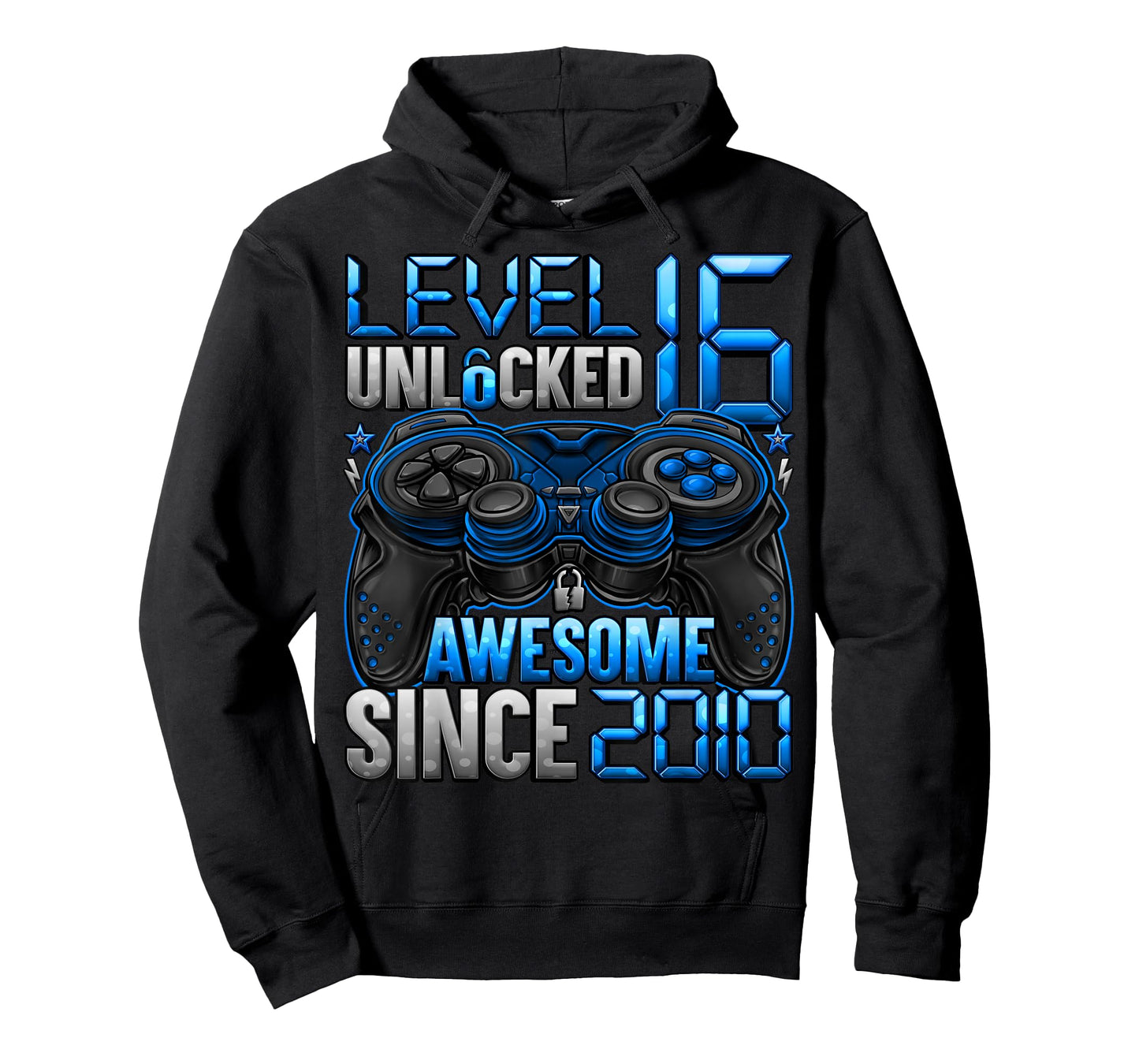 Level 16 Unlocked 16 Year Old Gifts Boys 16th Birthday Boy T-Shirt