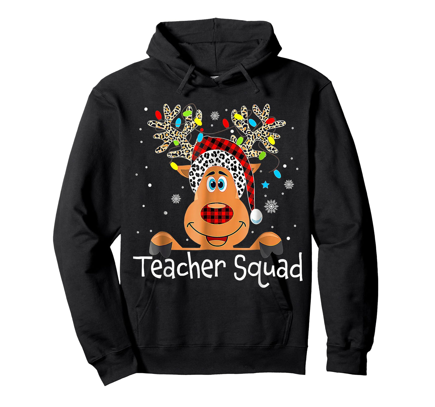 Teacher Squad Reindeer Teacher Christmas Xmas T-Shirt