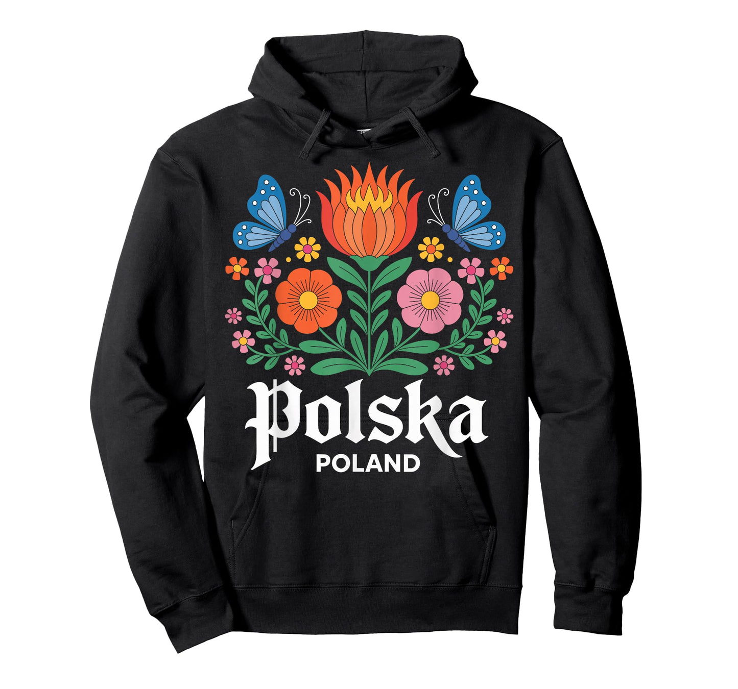 Polish Folk Art Floral Poland Polish Dyngus Day T-Shirt