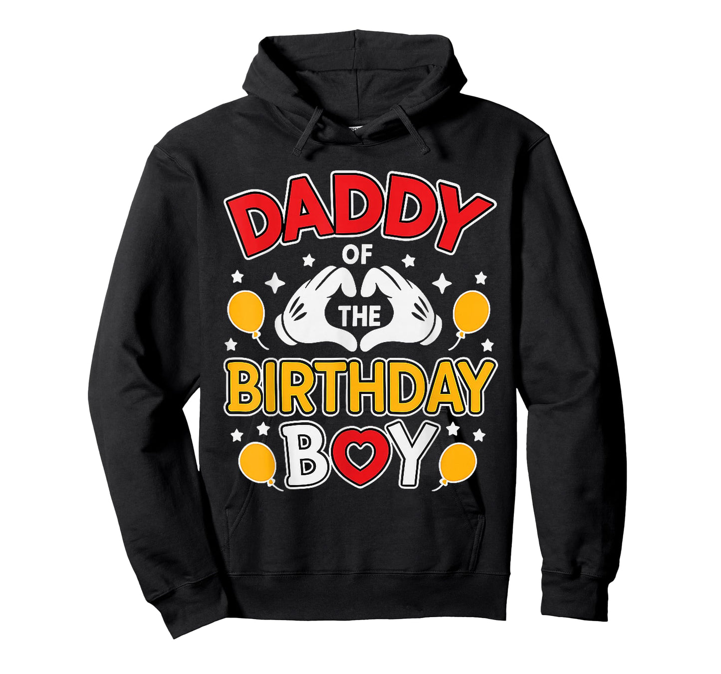 Daddy of The Birthday Boy Shirt Matching Dad Son Family Bday T-Shirt