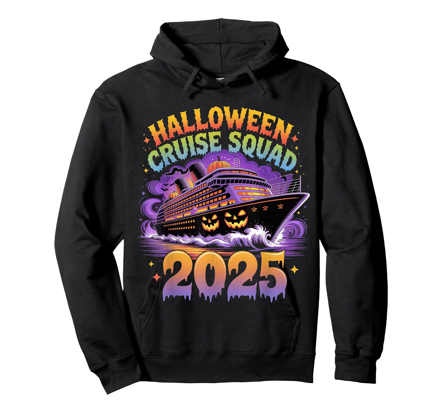 Halloween Cruise Squad 2025 Matching Family Cruise Trip T-Shirt