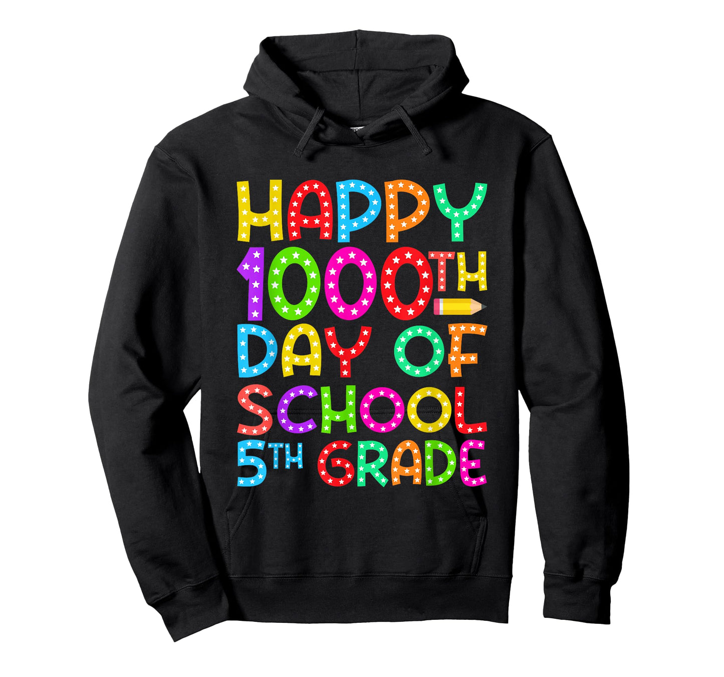 Happy 1000th Day of School 5th Grade 1000 Days of School T-Shirt