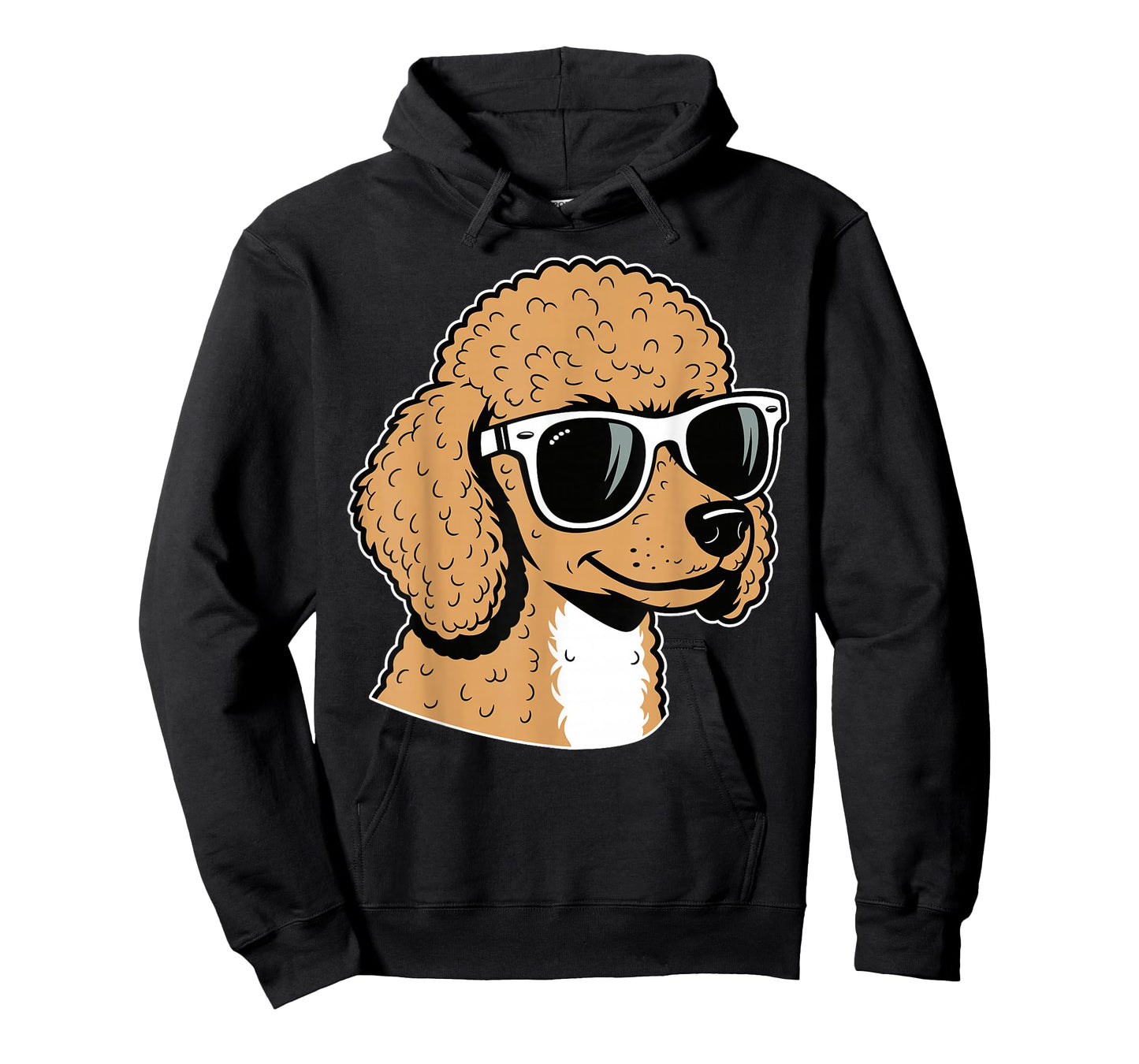 Poodle Dog Sunglasses Funny Poodle Lovers T-Shirt