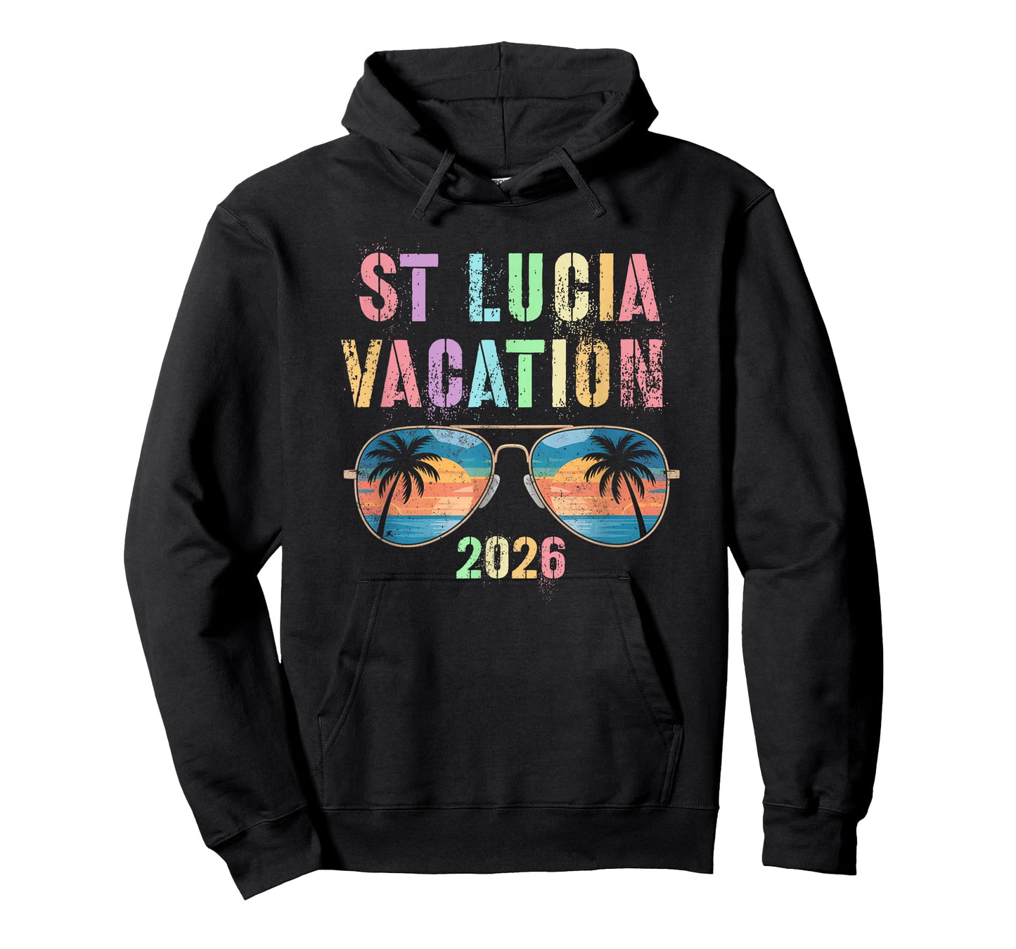 Cute ST Lucia Vacation 2026 Trip Swim Vacay Matching All T-Shirt