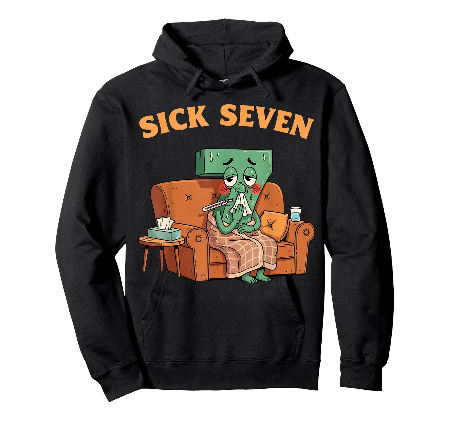 Sick Seven 67 Halloween Costume Fun Wordplay Design T-Shirt