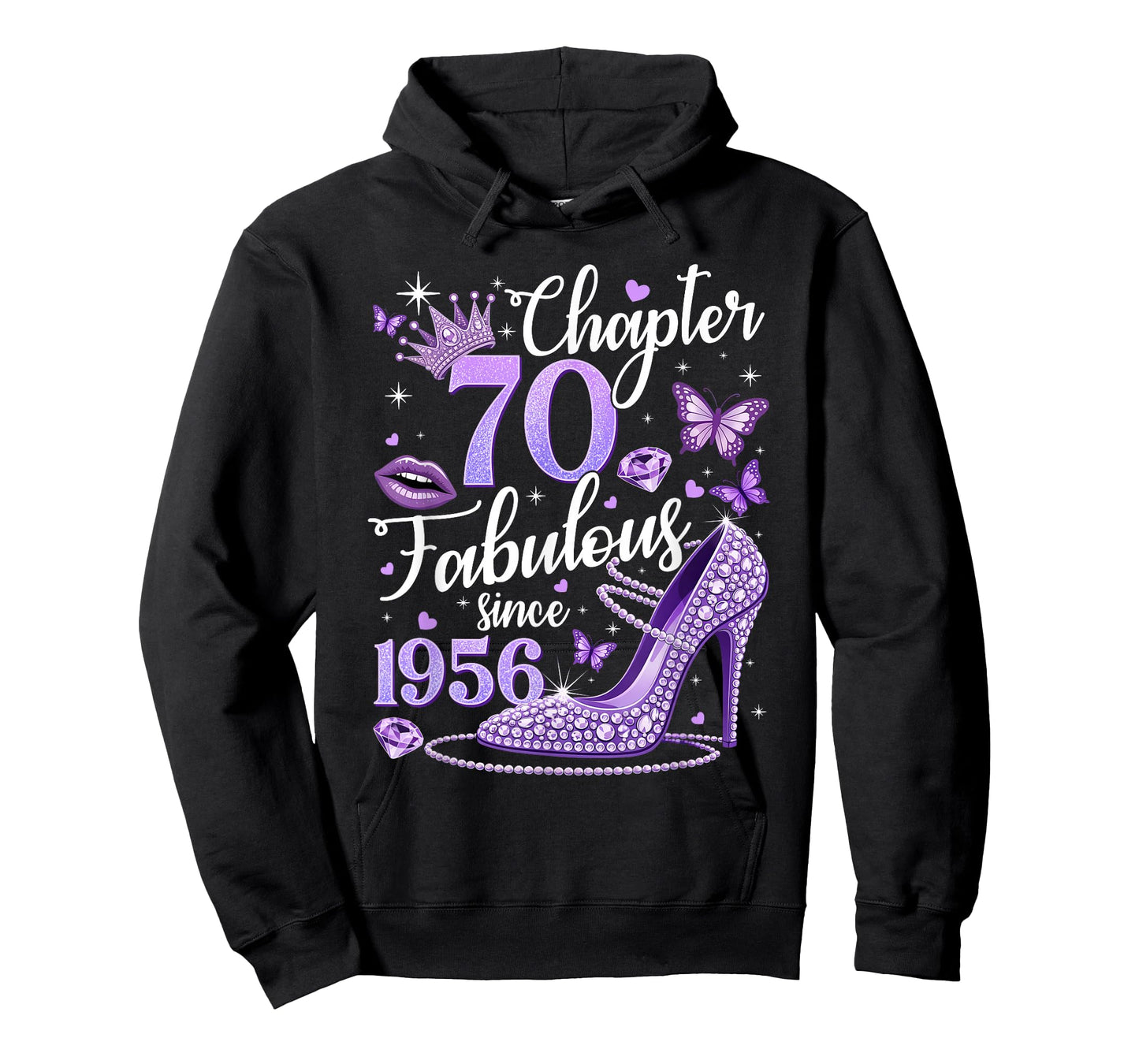 Chapter 70 Fabulous Since 1956 70 Years Old Birthday Women T-Shirt