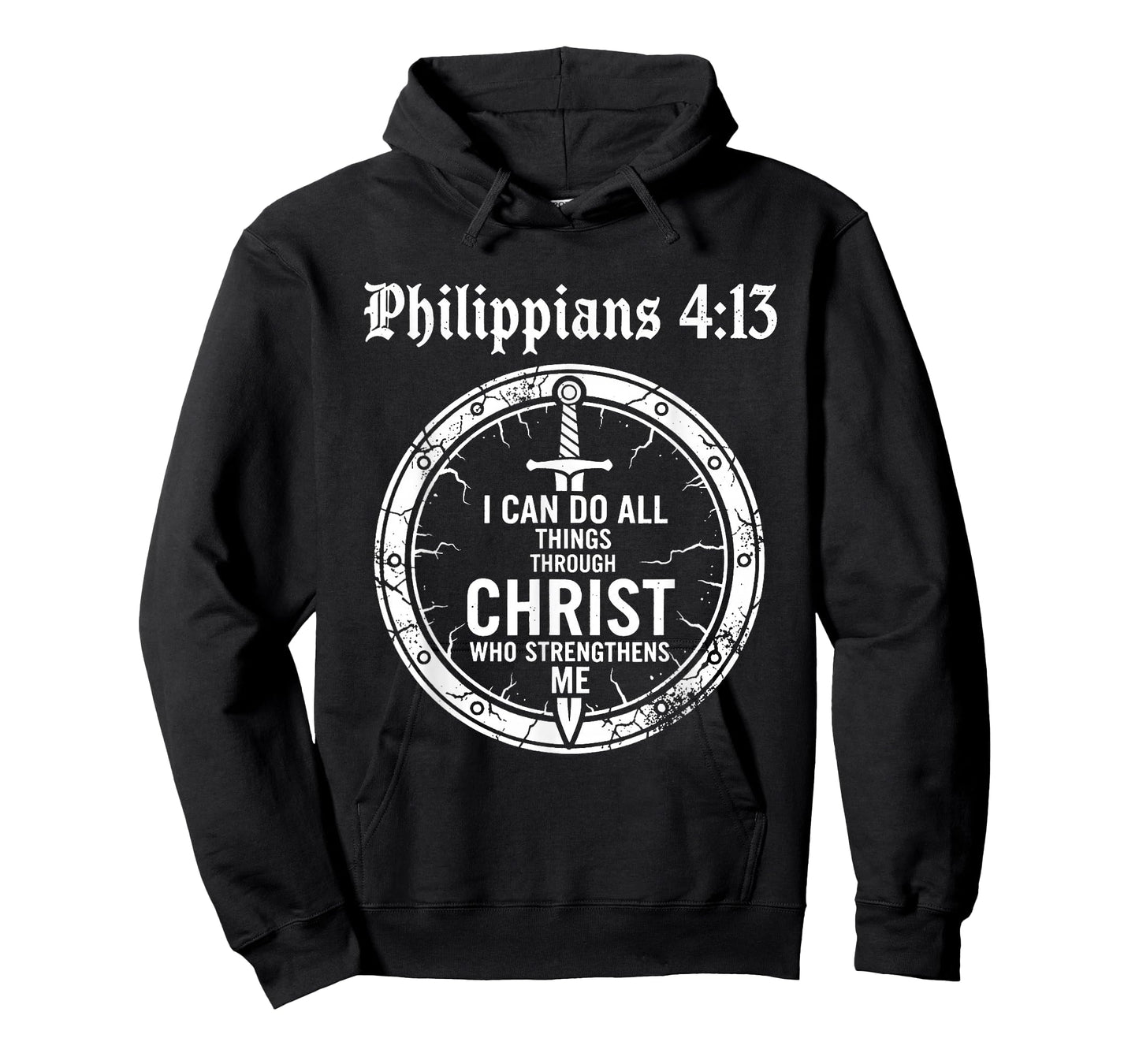 Philippians 4:13 Christian Bible Verse Faith Scripture T-Shirt