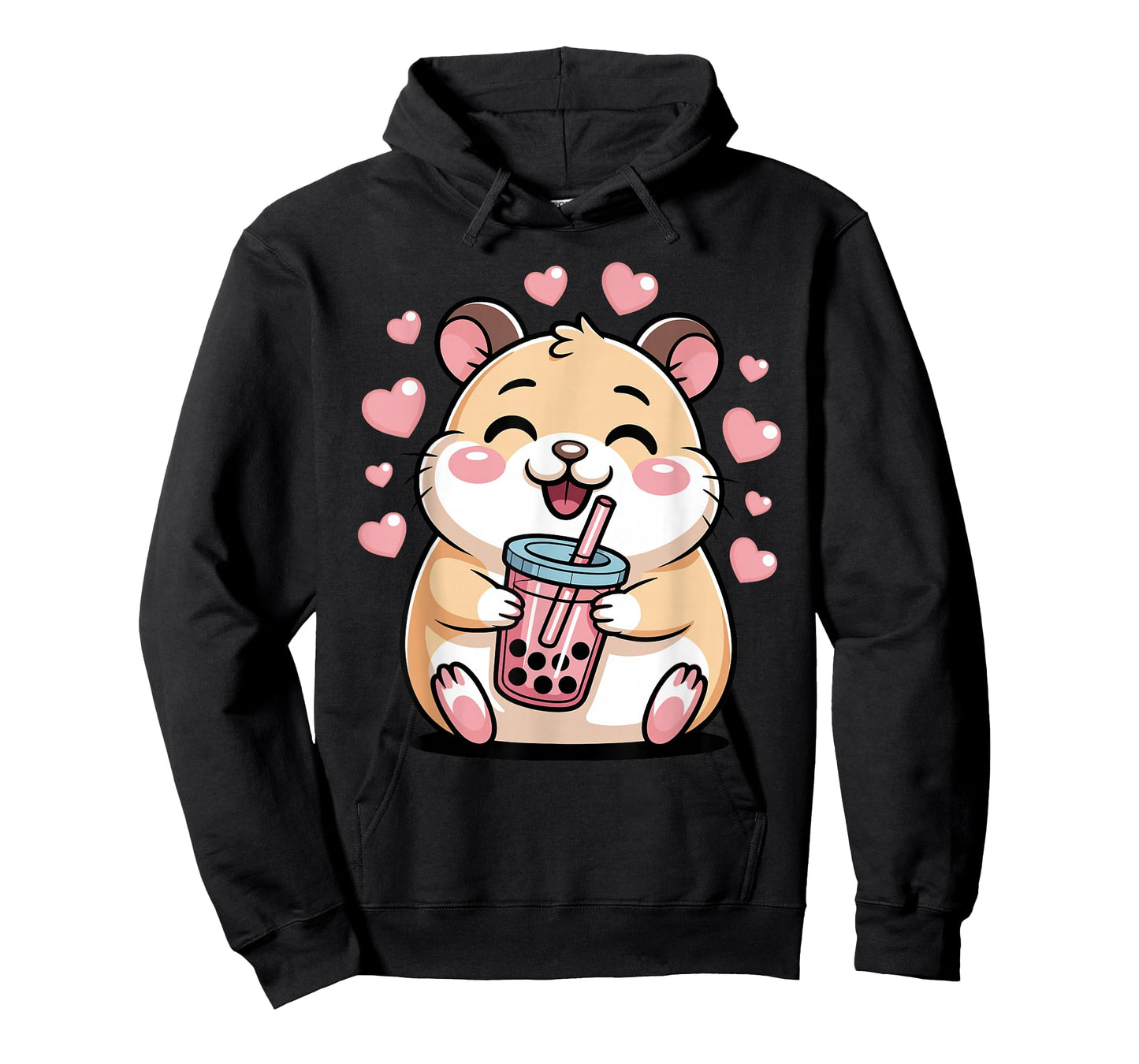 Hamster Bubble Tea Kawaii Boba T-Shirt