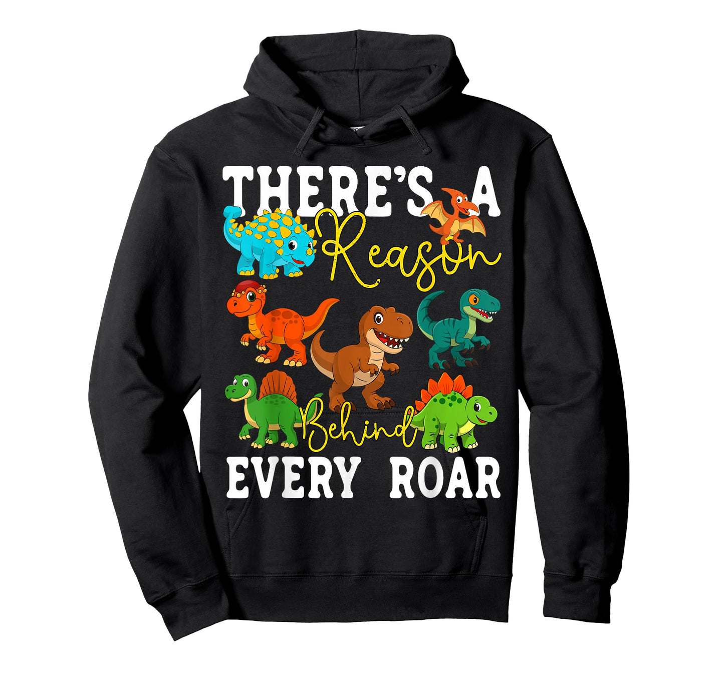 Behavior Therapy SPED ABA There's A Reason Behind Every Roar T-Shirt