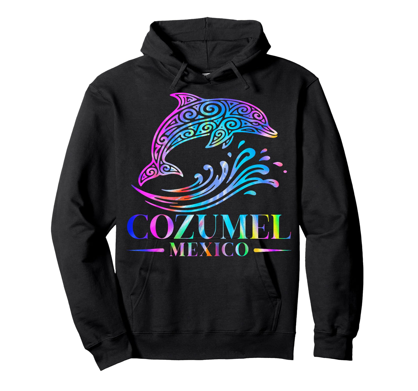 Cozumel Mexico Dolphin Retro Throwback Boys Girls Souvenir T-Shirt