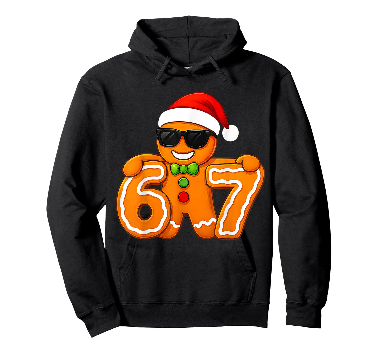 Funny 67 Christmas 6 7 Gingerbread Six Seven for Kids Boys T-Shirt