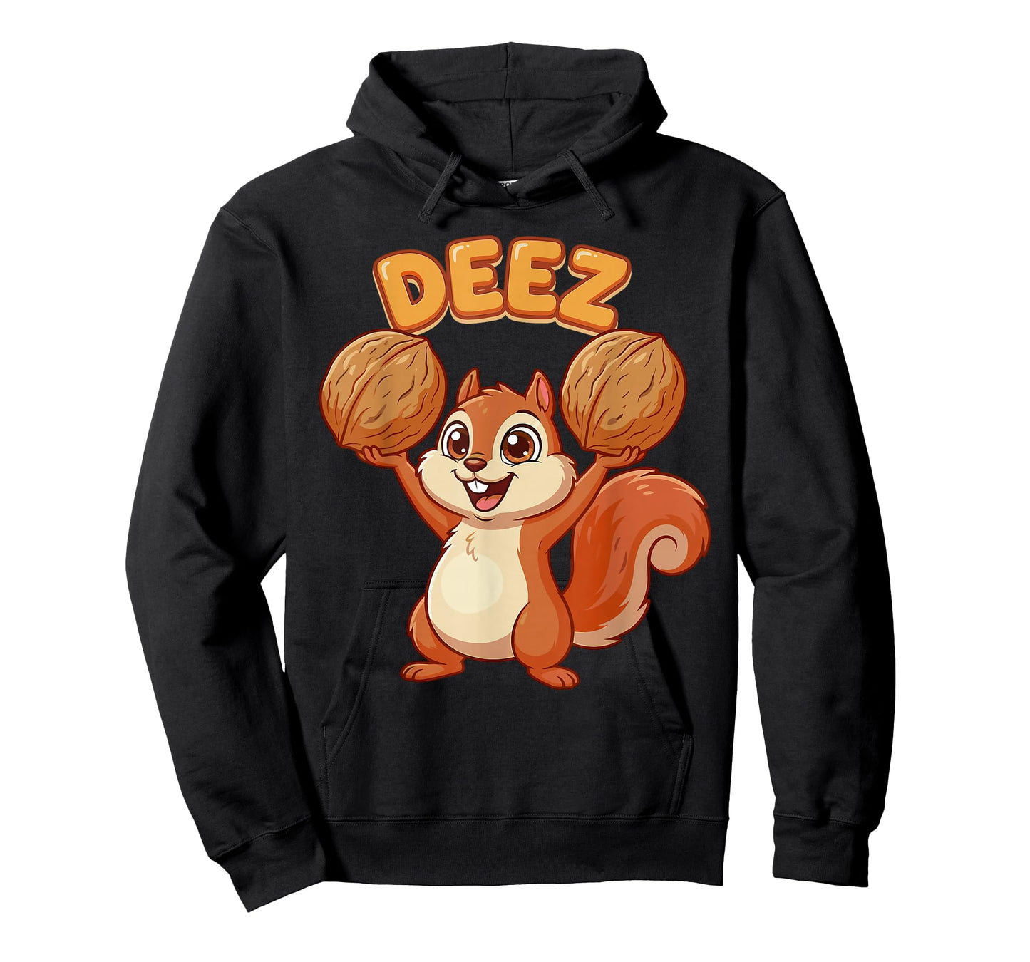 Deez Funny Squirrel Holding Walnuts Meme Joke T-Shirt