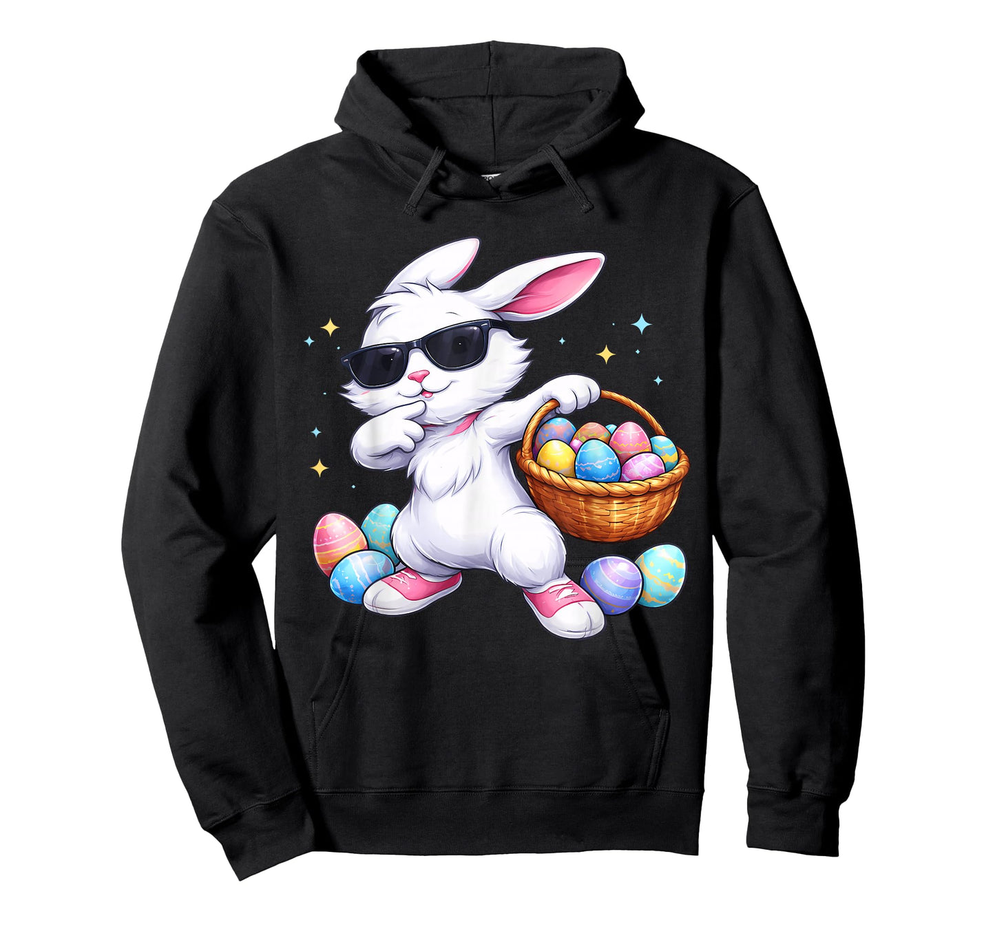 Kids Happy Bunny Dabbing Easter Kid Boys Girls Toddler Adult T-Shirt