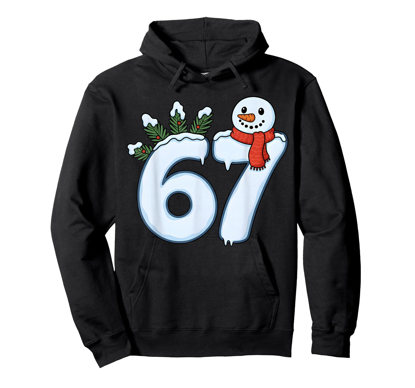 Funny 6 7 Meme Snow Winter Six Seven Student Teacher Kids T-Shirt