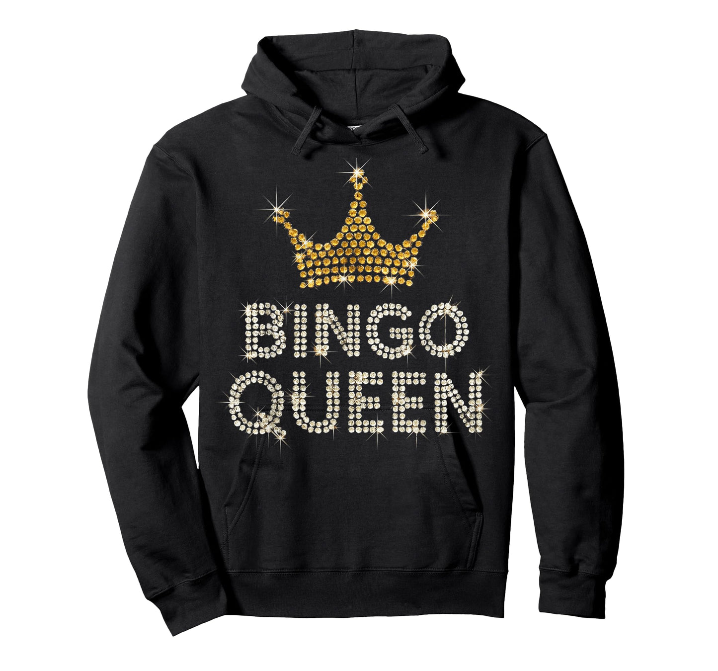 Bingo Queen Bingo Player Game Party Funny Women Girls Cute T-Shirt