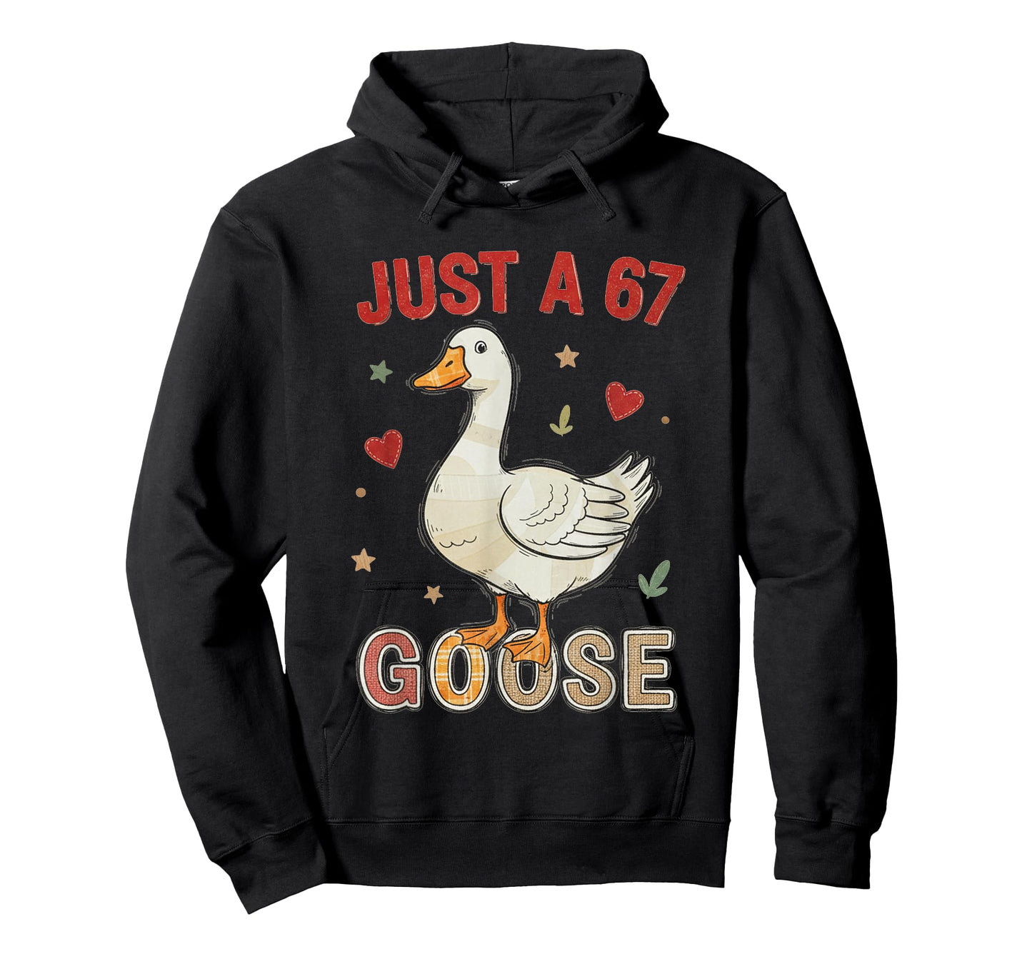 Just A 67 Goose Six Seven Funny Cool Duck Gen Z Slang Meme T-Shirt