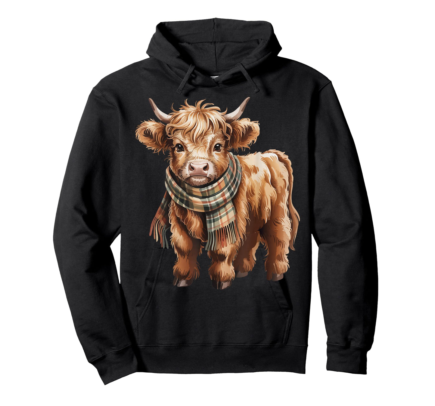 Diary Farmer Cozy Fall Autumn Highland Cow T-Shirt