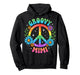 Funny Groovy Mimi Floral Hippie Grandmother Mom Mother Retro T-Shirt