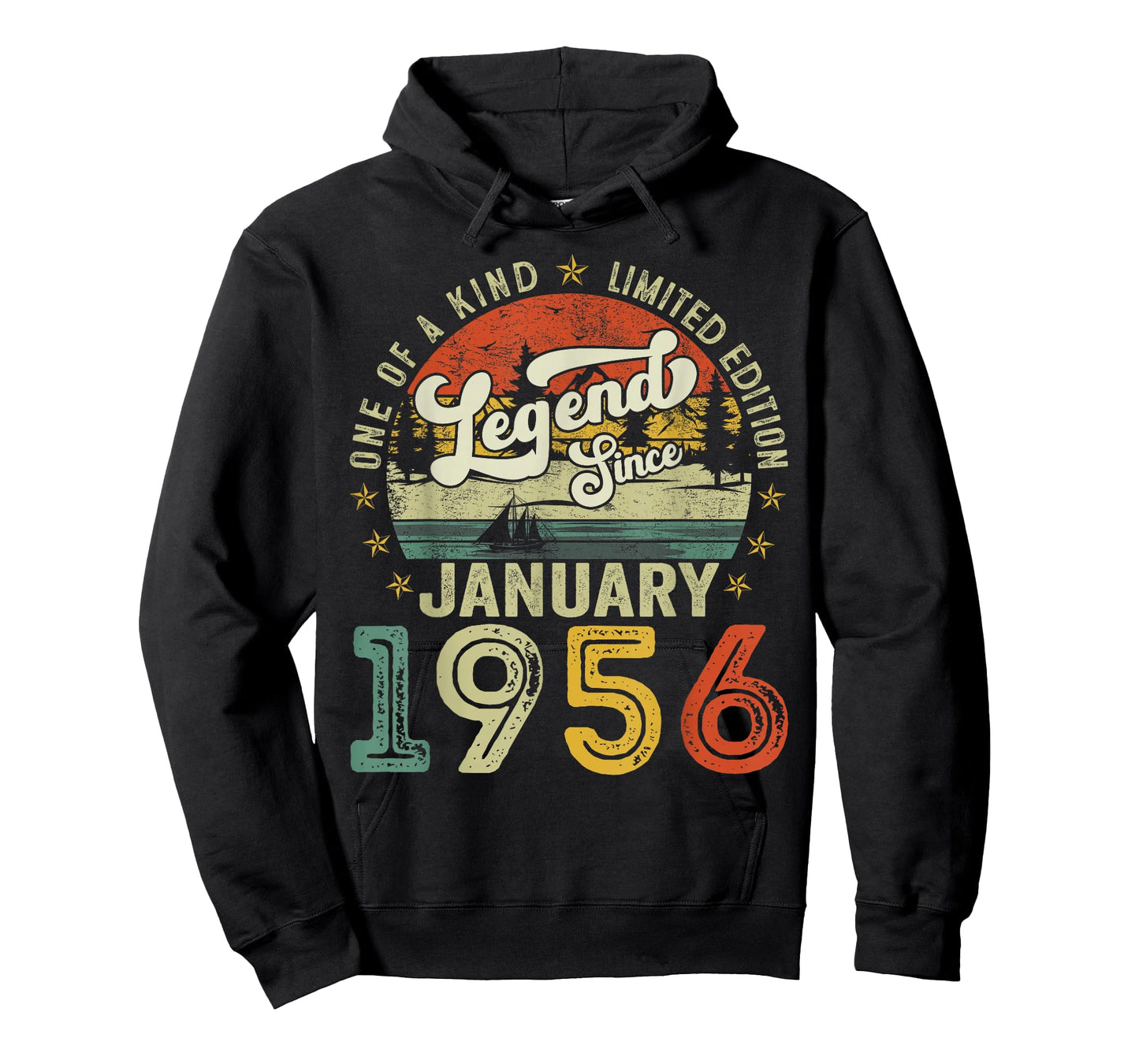 Legends Since January 1956 Vintage Retro 70th Birthday Men T-Shirt