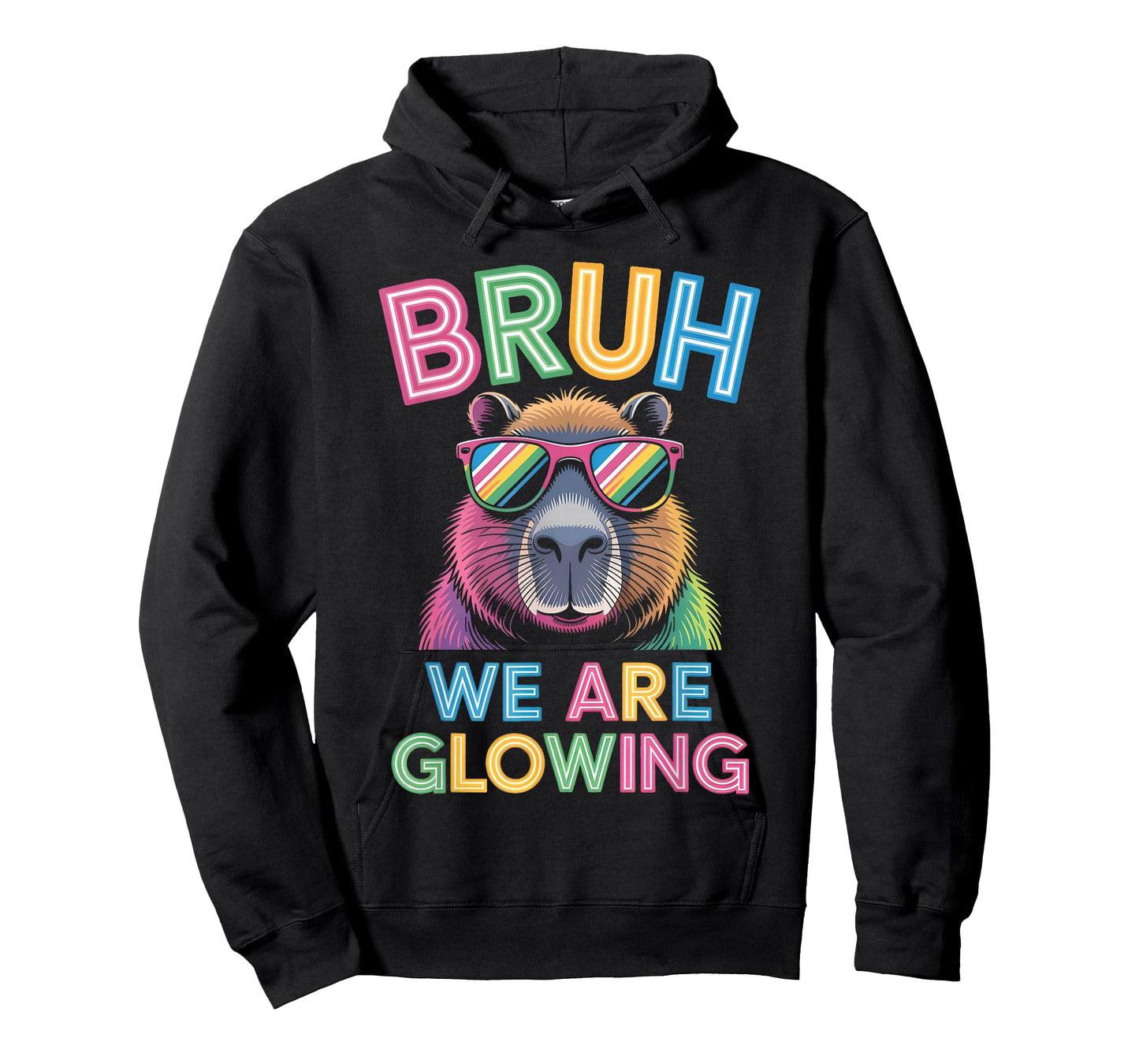 Bruh We are Glowing in My Glowing Era Men Women Kids T-Shirt