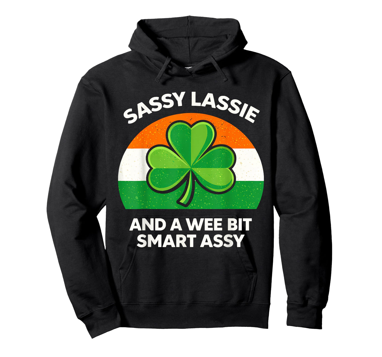 Sassy Lassie St Patrick’s Day Sassy Lass Irish Girl Womens T-Shirt