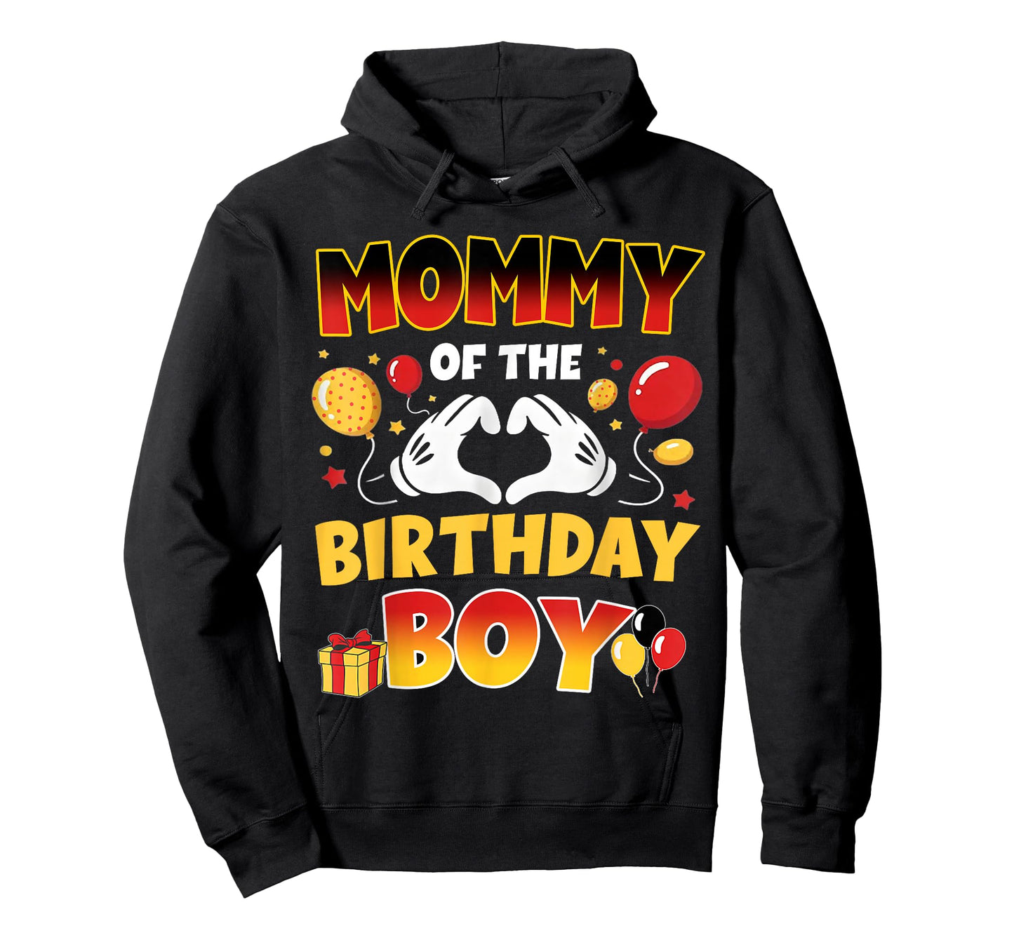Mommy of The Birthday Boy Shirt Matching Dad Son Family Bday T-Shirt