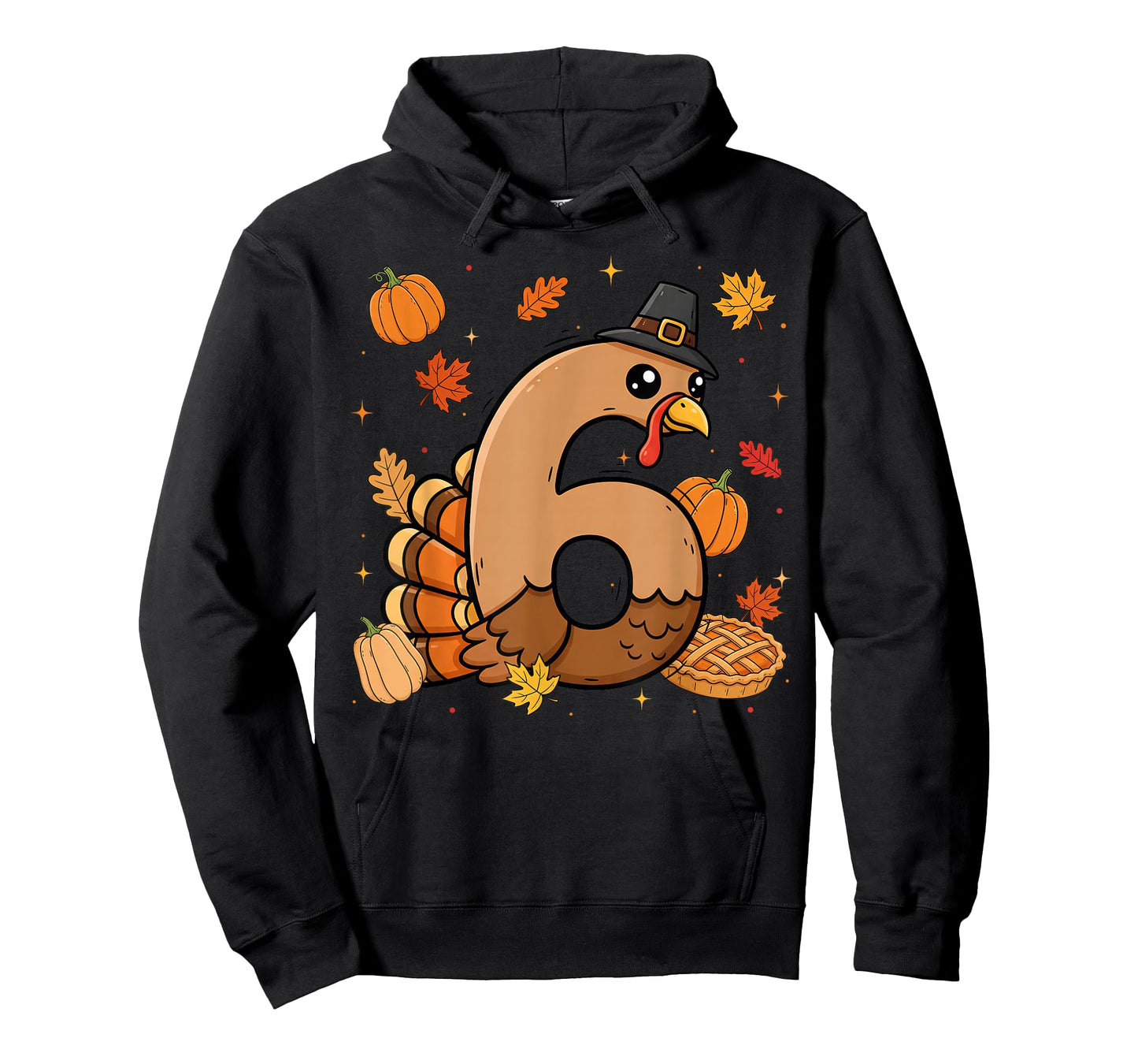 Turkey 6 Thanksgiving Pumpkin Gen Z Alpha Meme Matching T-Shirt