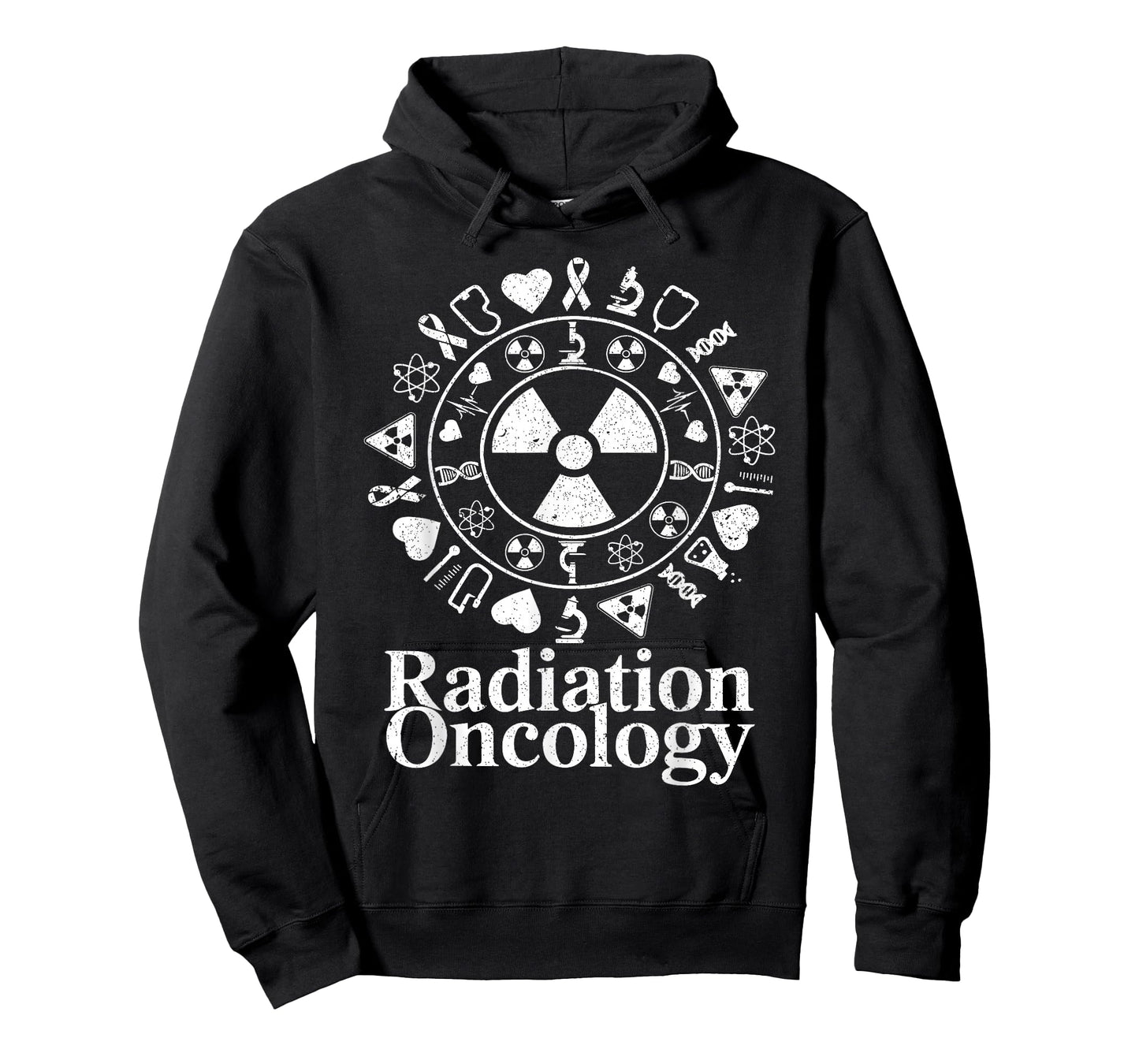 Retro Radiation Oncology Therapist Vintage Medical Science T-Shirt