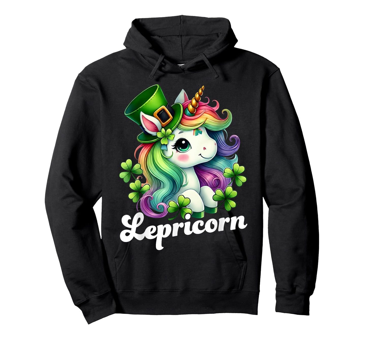 Lepricorn Rainbow St Patricks Day Unicorn Girls Kids Teacher T-Shirt
