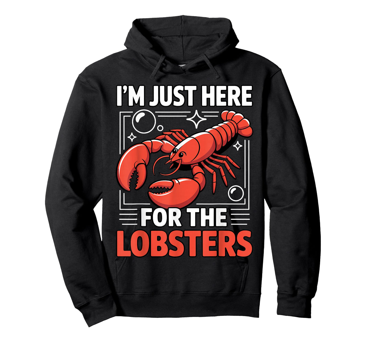 Funny Lobster Art for Men Women Kids Seafood Lobster Lover T-Shirt