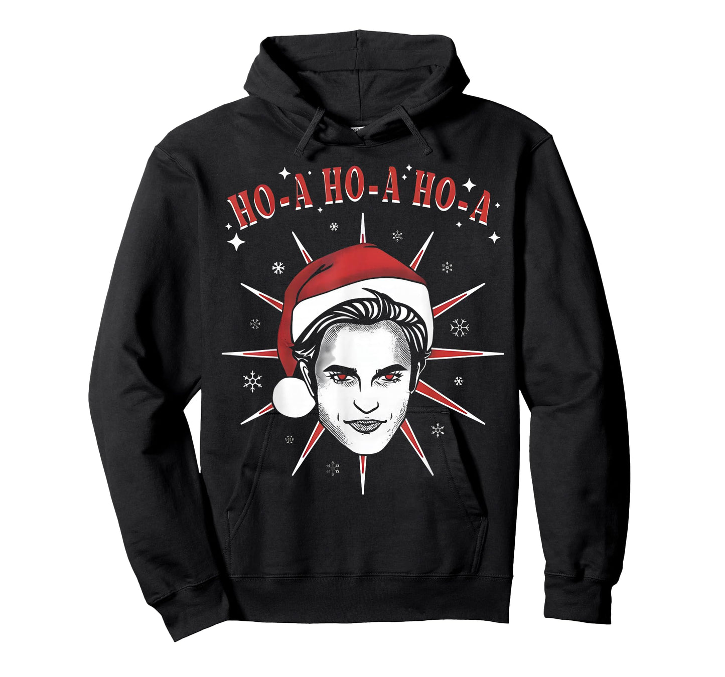 Vintage Ho-A Ho-A Ho-A Santa Hat Funny Christmas T-Shirt