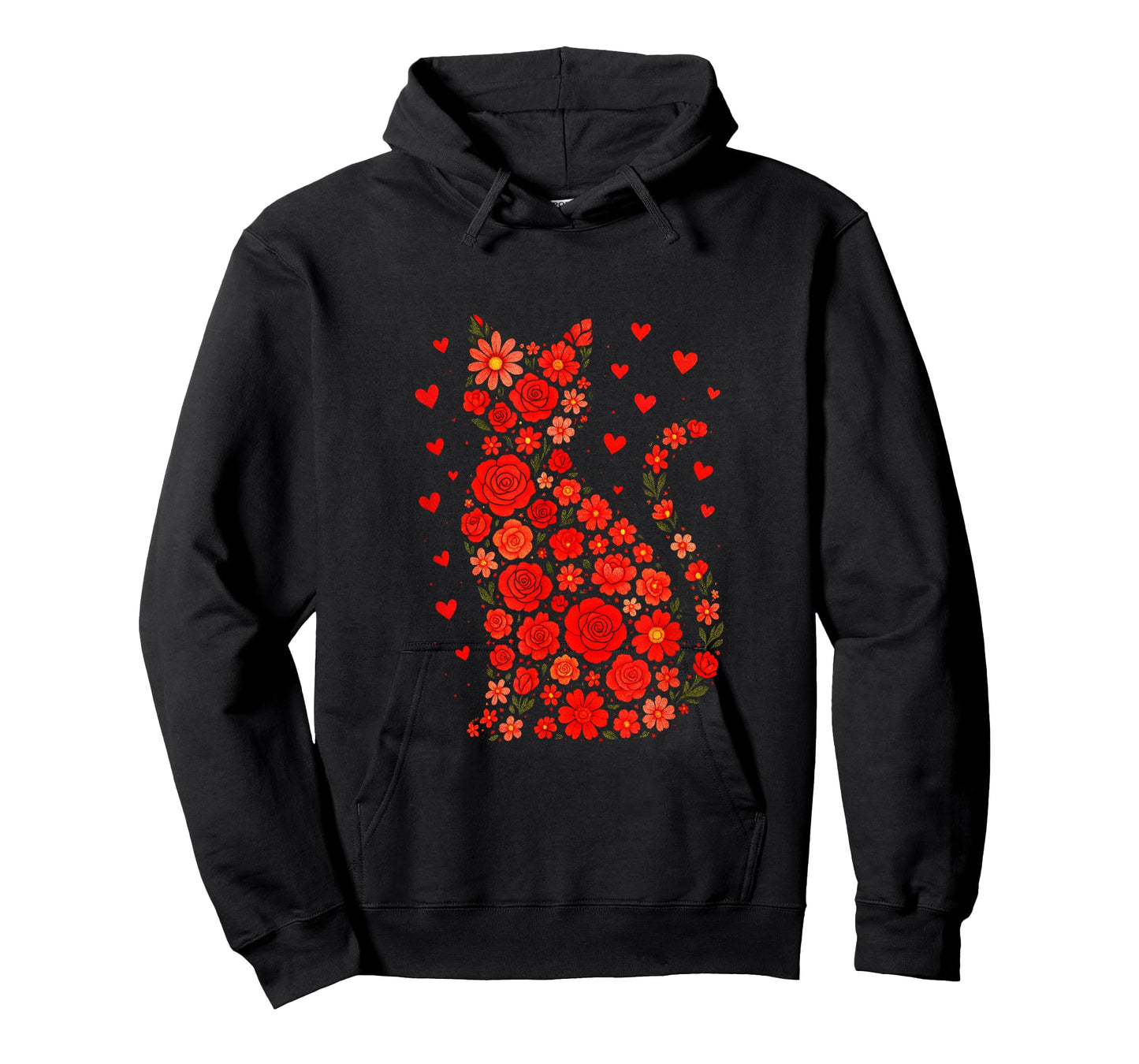 Meowentines Day - Funny Cat Lovers Hearts T-Shirt