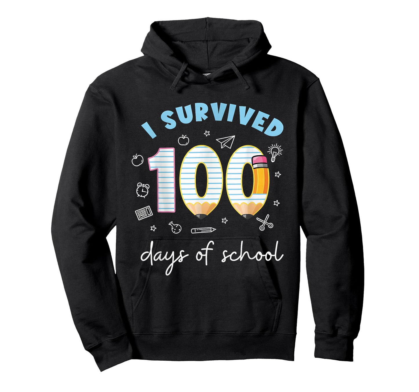 I Survived 100 Days of School Students Teachers 100th Days T-Shirt