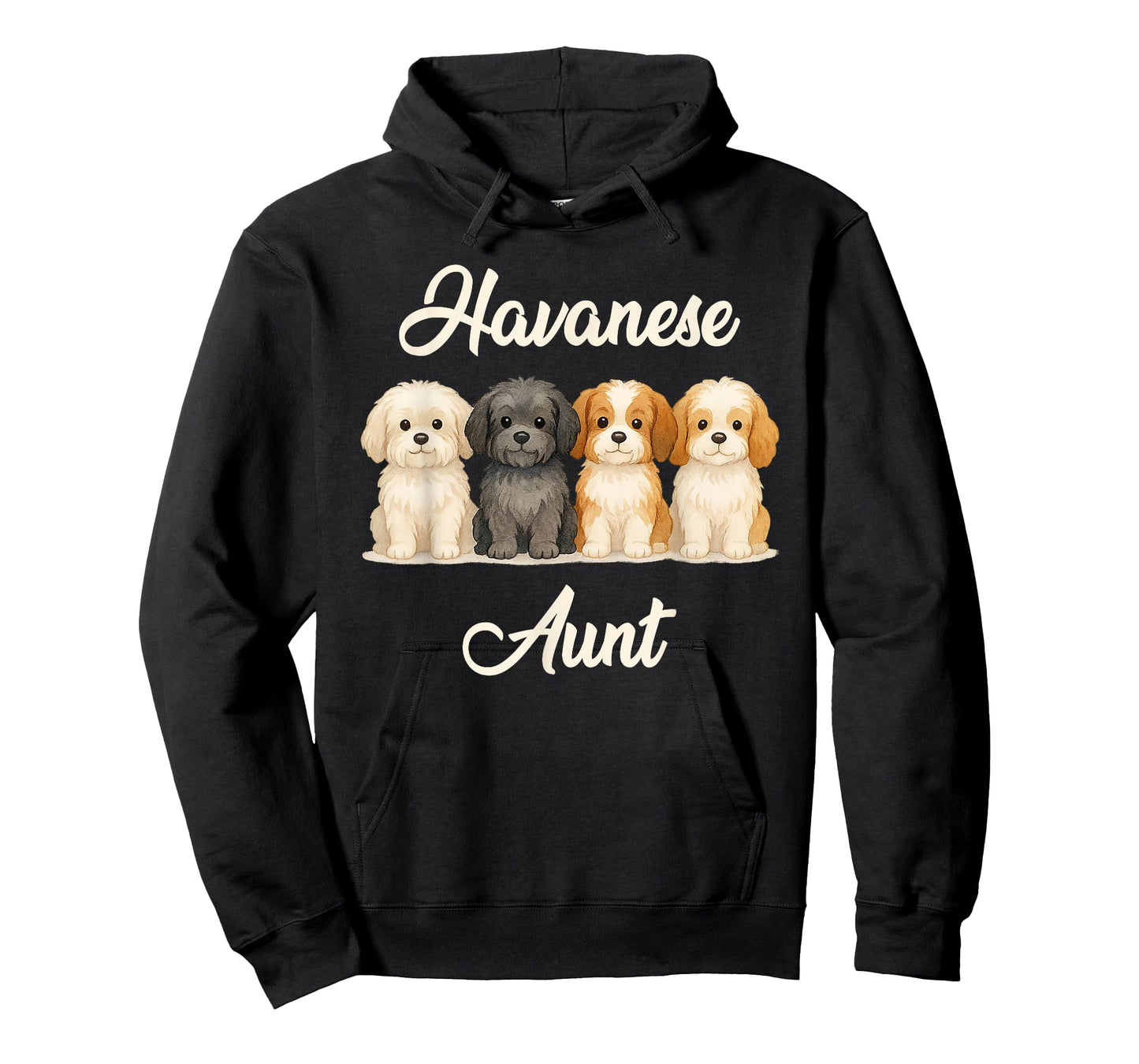 Havanese Aunt Cute Dog Lover Gift Funny Women Puppy Owner T-Shirt