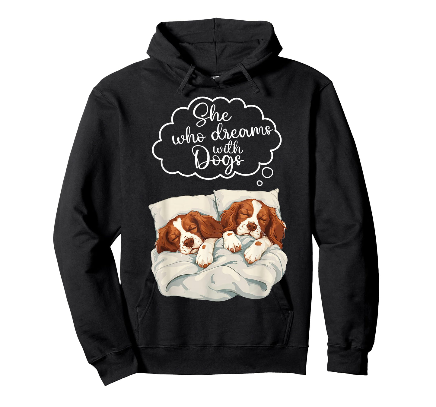 Brittany Spaniel Dog Nightgown Pajama T-Shirt