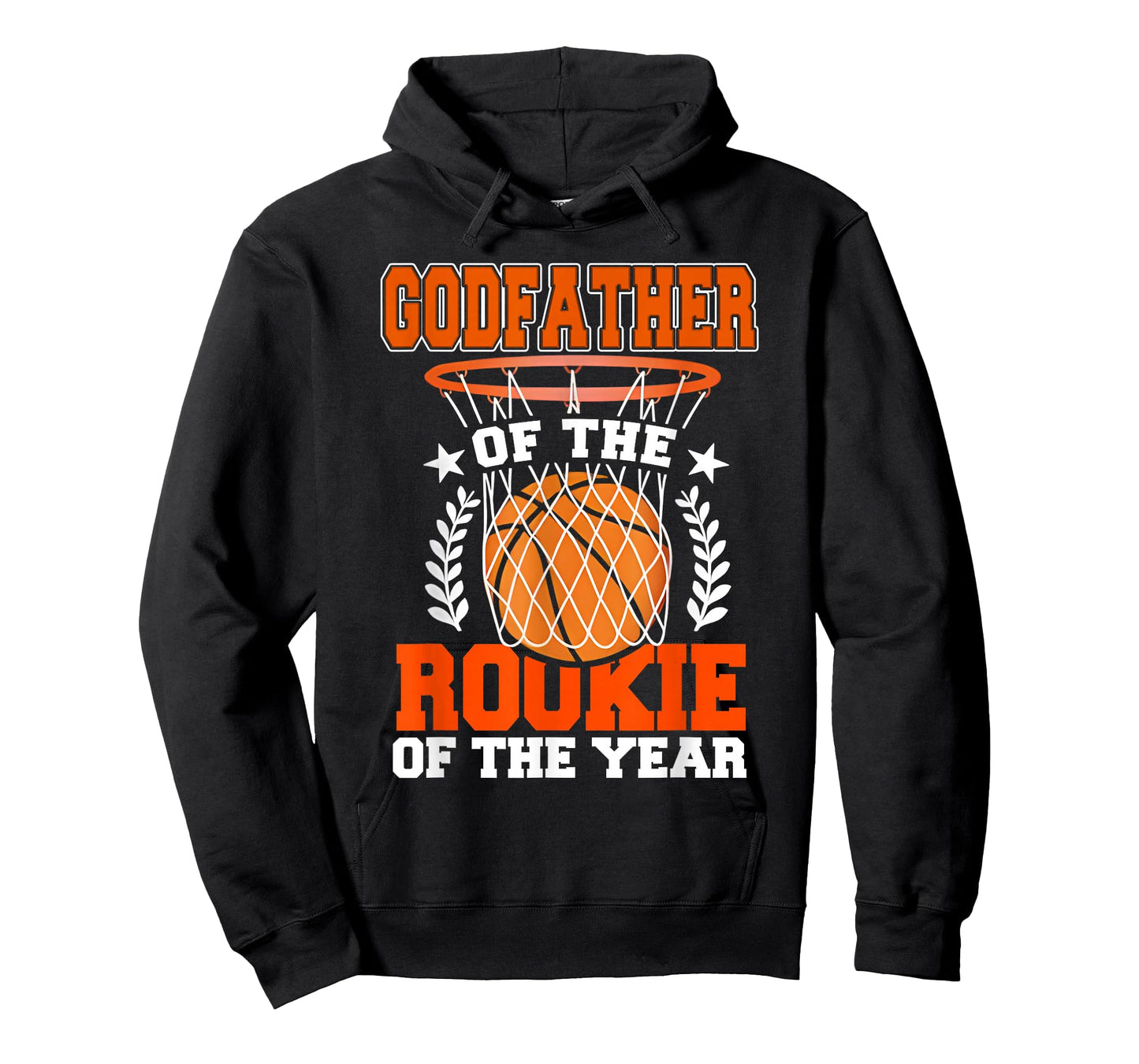Godfather of Rookie 1st Basketball Bday Theme Matching T-Shirt