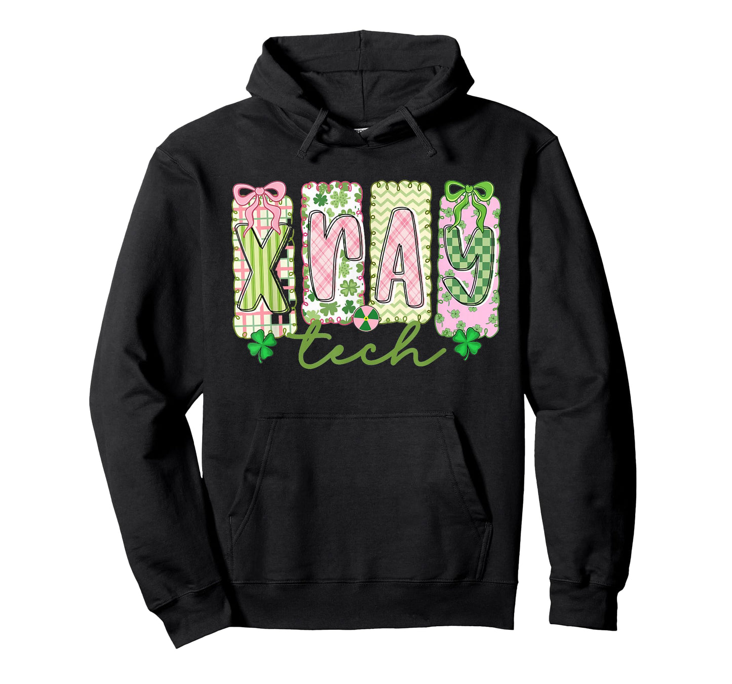 Women X-Ray Technologist St Patrick's Day Shamrock T-Shirt