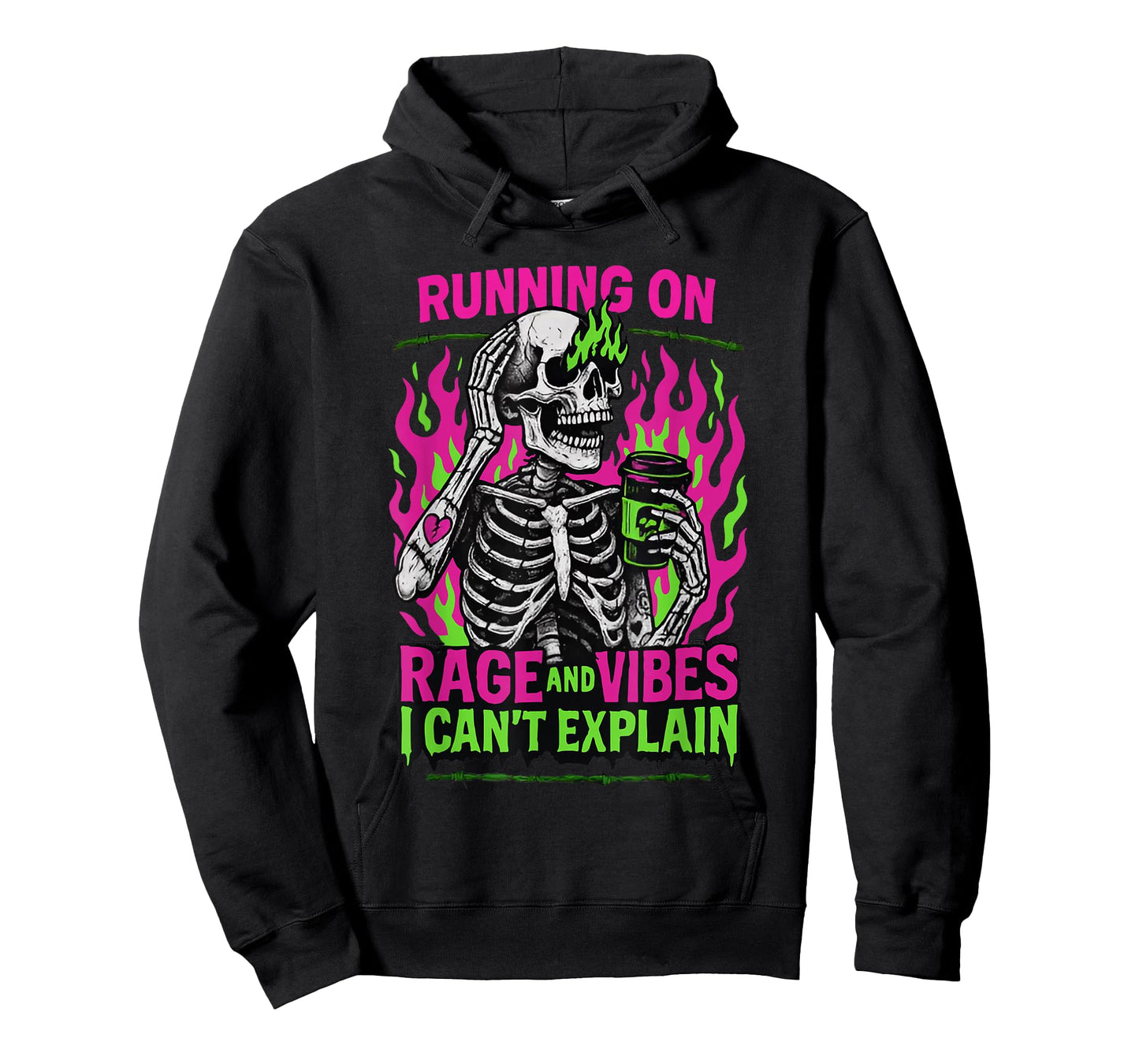 Running On Rage and Vibes I Can't Explain T-Shirt