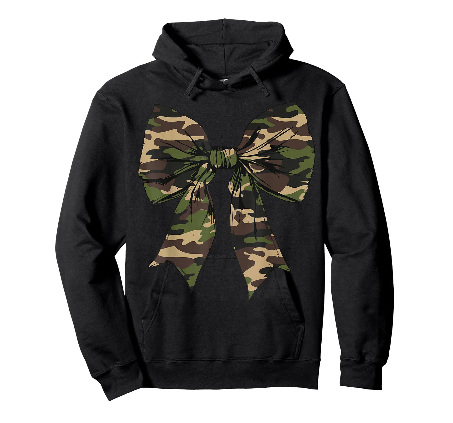 Camouflage Old Camo Bow Camo Coquette Bow Hunting Women Girl T-Shirt