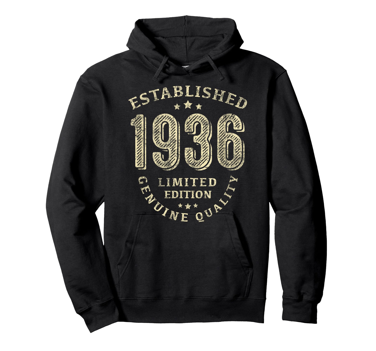 Vintage 1936 Birthday Men Grandpa Established Graphic T-Shirt