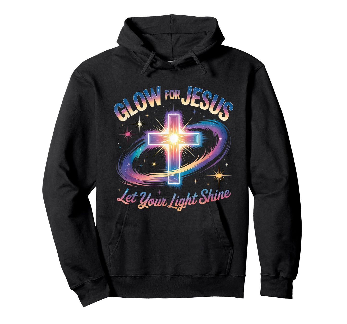 Glow for Jesus Tshirt Christian Faith Lion God Christianity T-Shirt