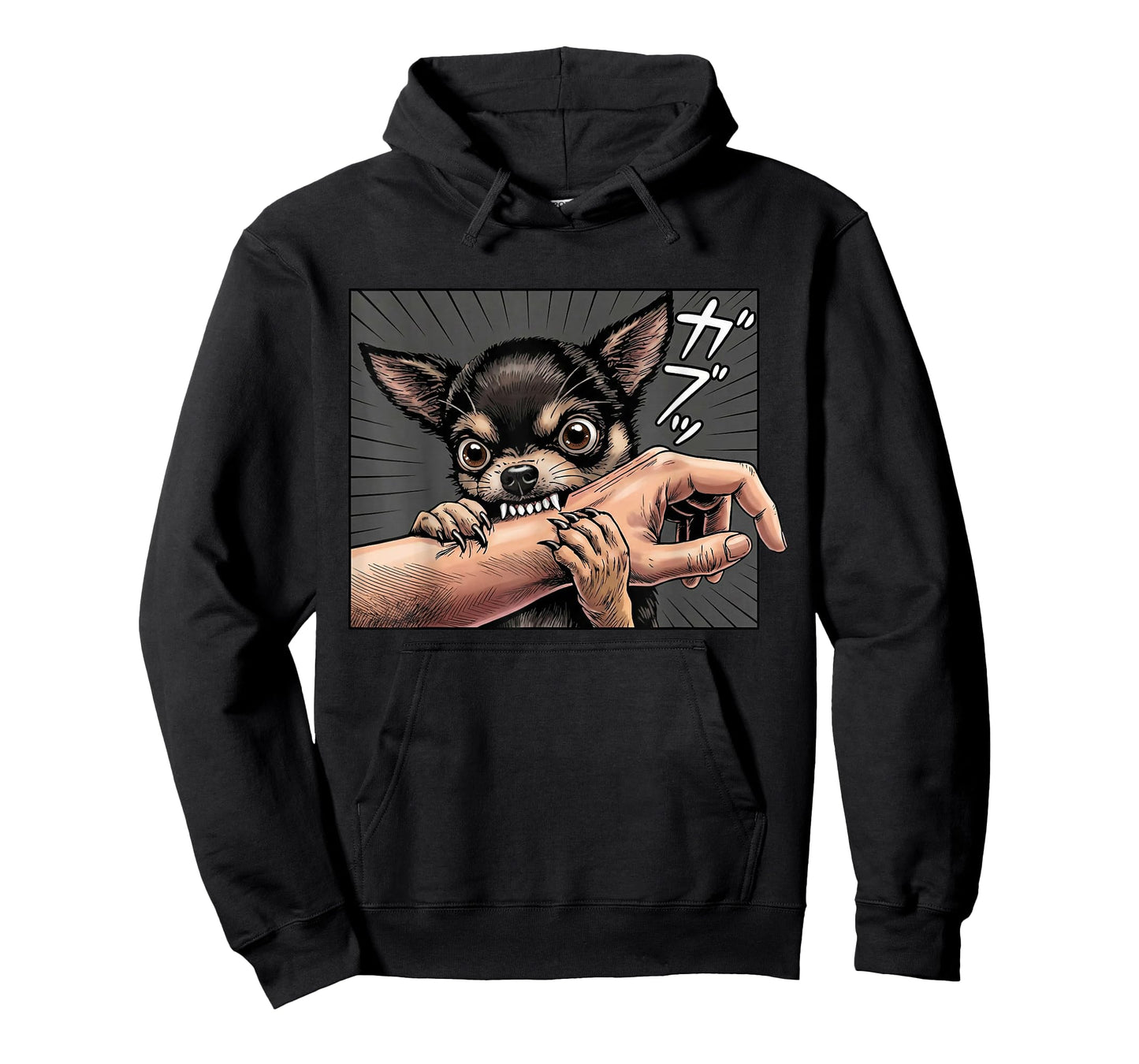 Chihuahua Dog Bite Funny Chihuahua Dog Lover T-Shirt