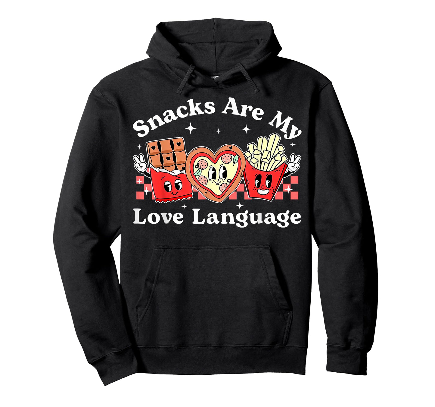 Snacks are My Love Language Valentine Day Kids Boys T-Shirt