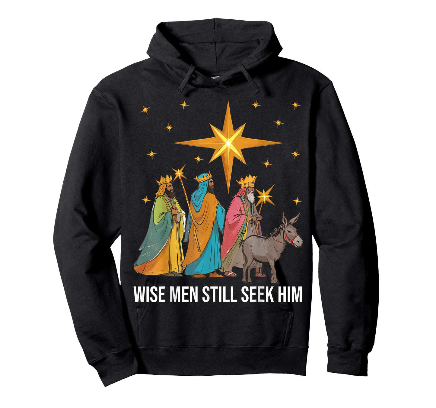Wise Men Still Seek Him Nativity Scene Christian Christmas T-Shirt