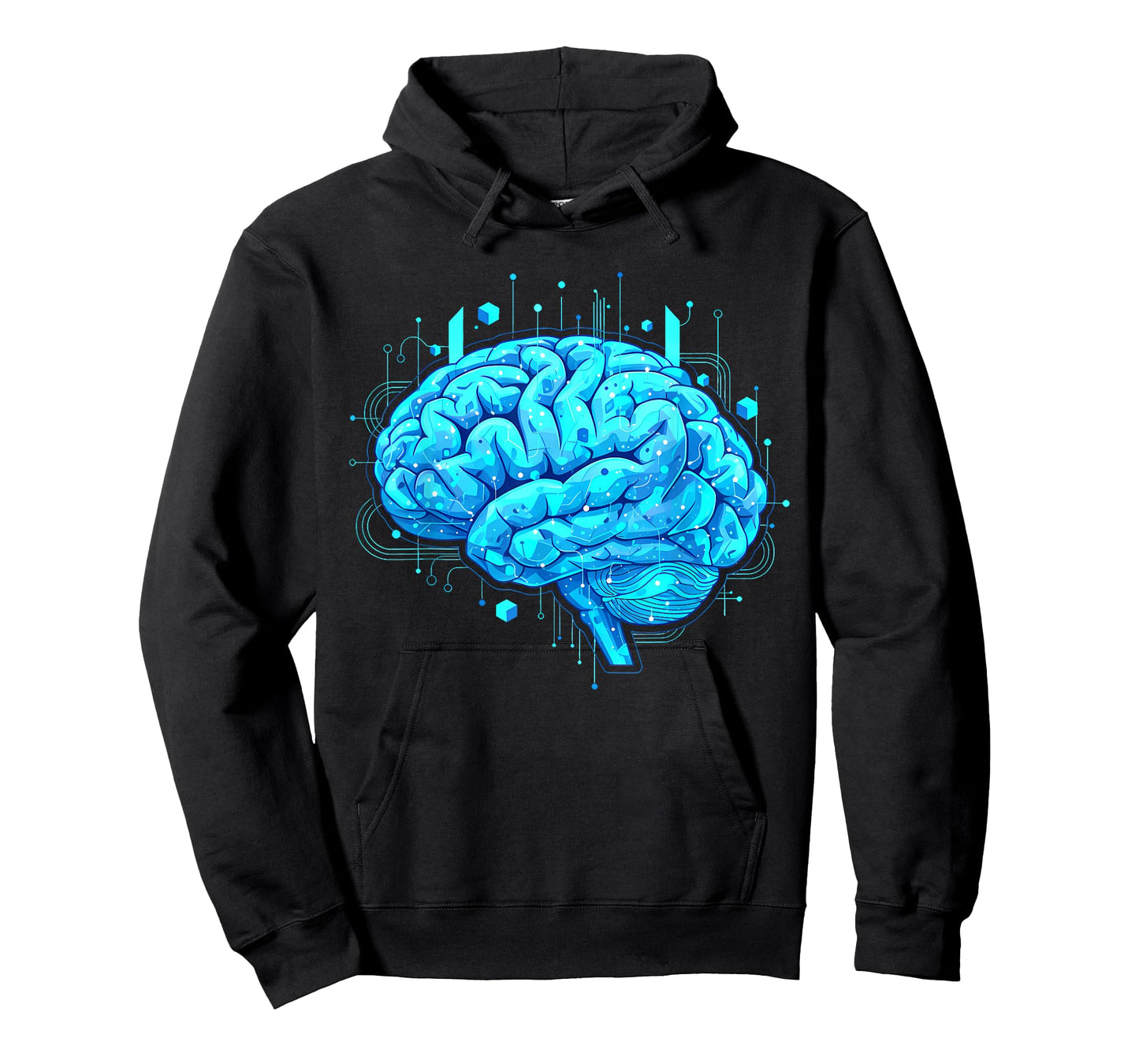 Science Mind Art Futuristic Brain Anatomy T-Shirt